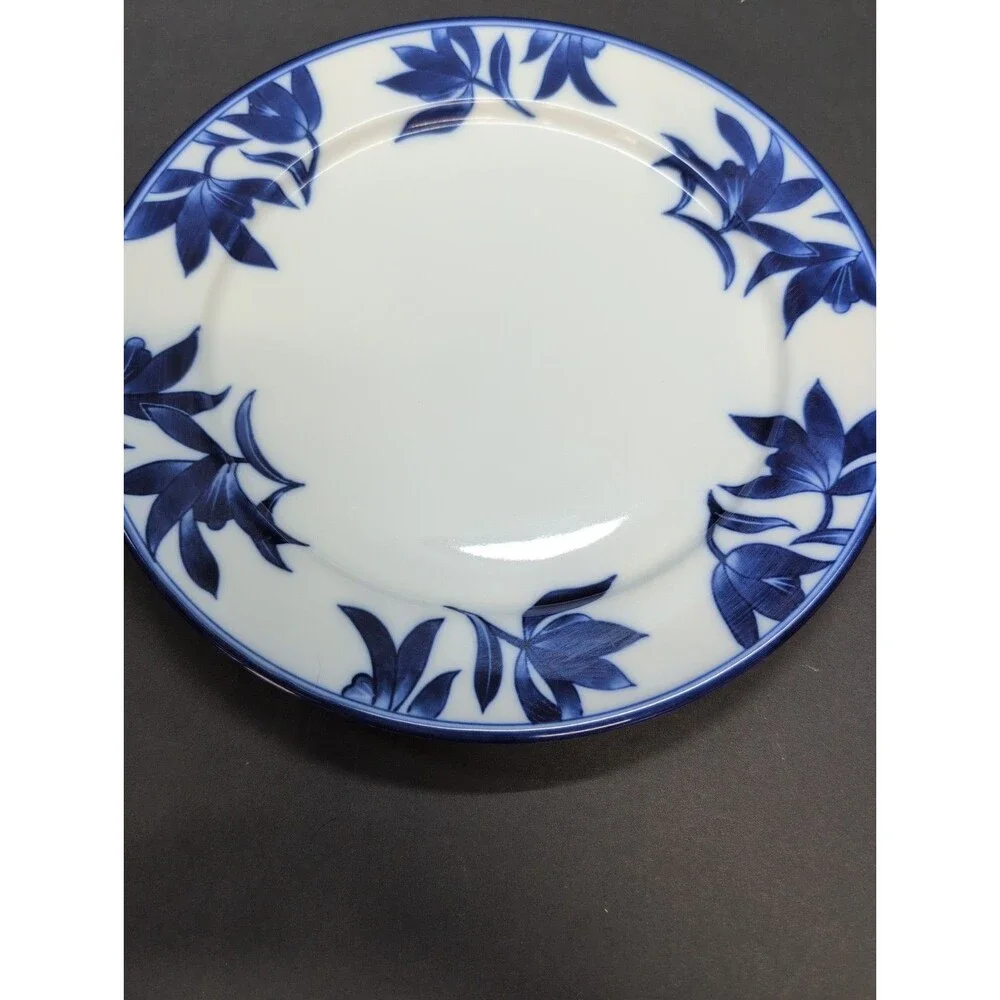 Pier 1 Ming Porcelain Soup/ Salad Bowl And Plate